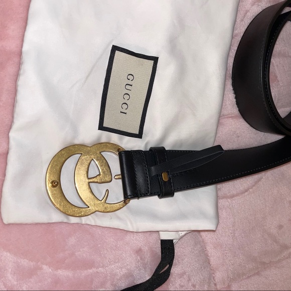GUCCI Pearl Double G Marmont belt medium. REAL. main image 5
